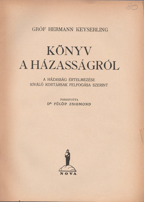 Könyv a házasságról - Oskola Antikvárium