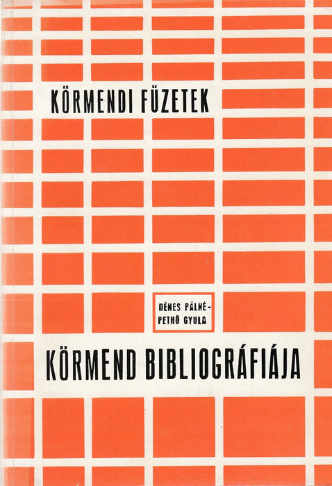 Körmend bibliográfiája - Oskola Antikvárium
