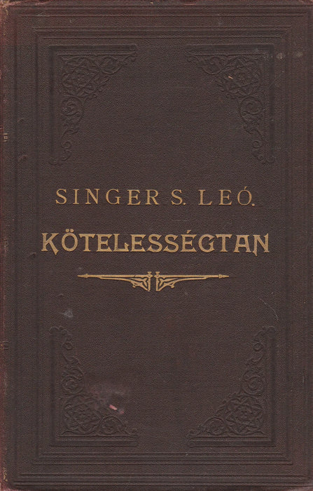Kötelességtan - Oskola Antikvárium
