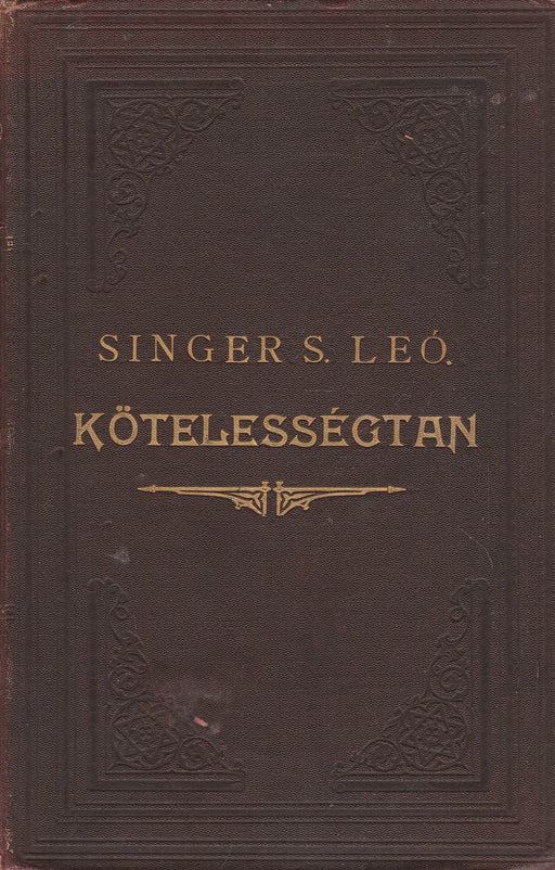 Kötelességtan - Oskola Antikvárium
