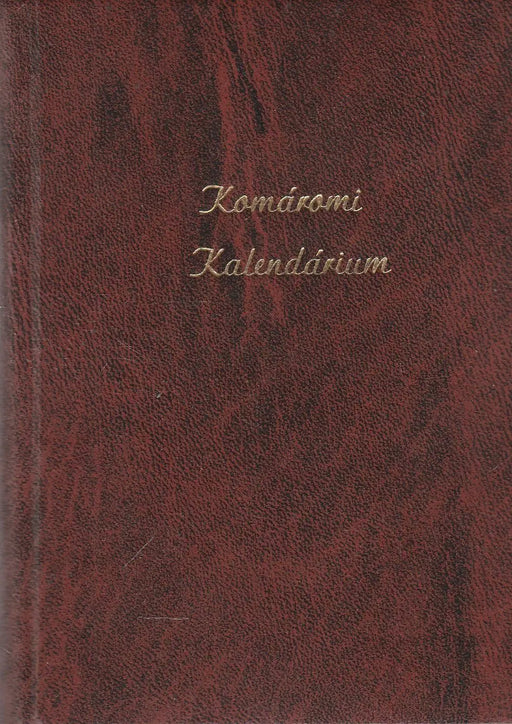 Komáromi Kalendárium - Oskola Antikvárium