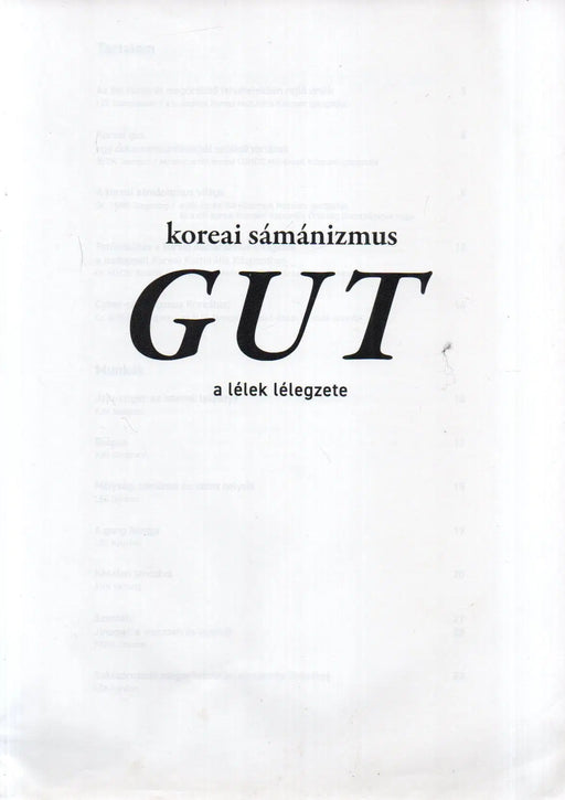 Korean Shamanism GUT Breath of the Spirit - 굿_영혼의 숨결 - Oskola Antikvárium