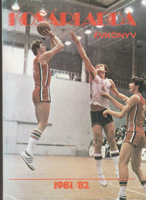 Kosárlabda évkönyv 1981/82 - Oskola Antikvárium
