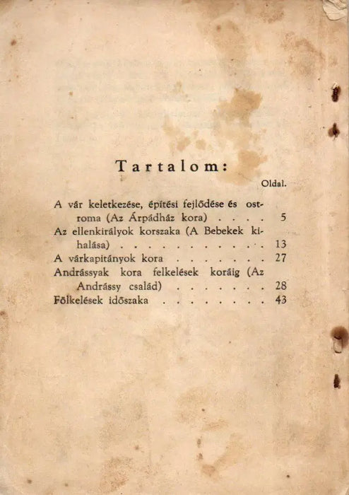 Krasznahorka várának története és kalauza a vár látogatói számára - Oskola Antikvárium