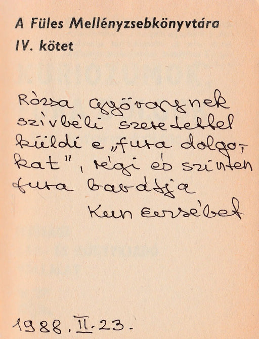 Kuriózumok, fura dolgok - Oskola Antikvárium