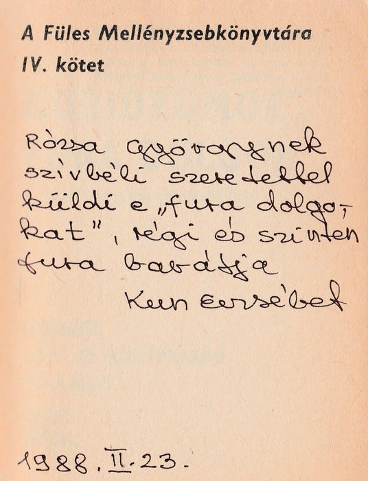 Kuriózumok, fura dolgok - Oskola Antikvárium