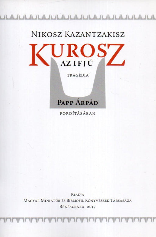 Kurosz, az ifjú - Oskola Antikvárium