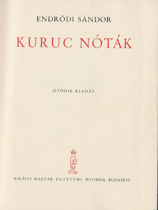 Kuruc nóták - Oskola Antikvárium
