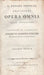 L. Annaei Senecae philosophi opera omnia quae supersunt I. - Oskola Antikvárium