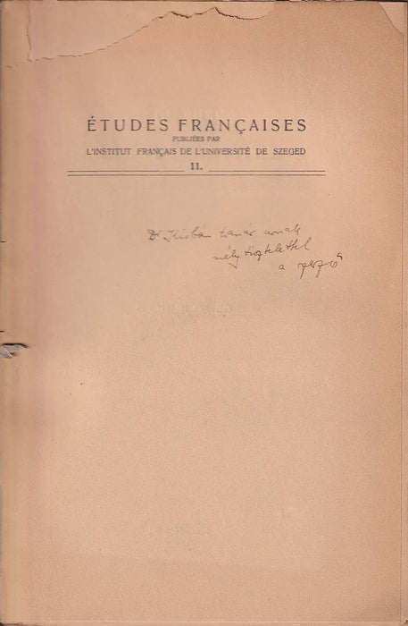 La Fortune intellectuelle de Verlaine - Verlaine a kritika tükrében - Oskola Antikvárium
