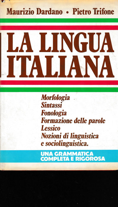 La Lingua Italiana - Oskola Antikvárium