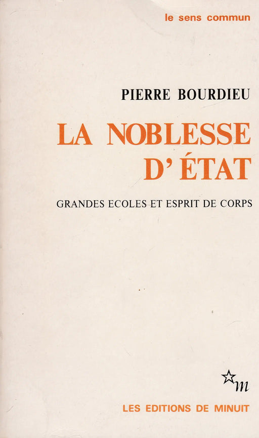 La Noblesse d'État - Oskola Antikvárium