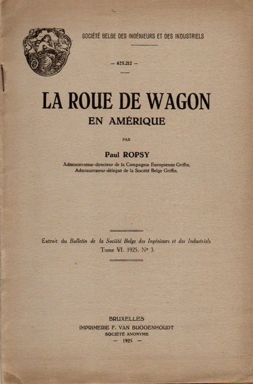 La Roue de Wagon en Amérique - Oskola Antikvárium