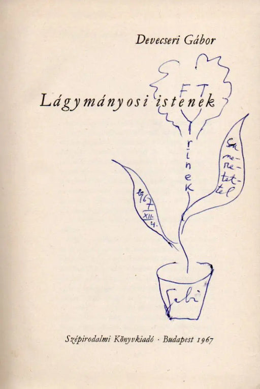 Lágymányosi istenek - Oskola Antikvárium