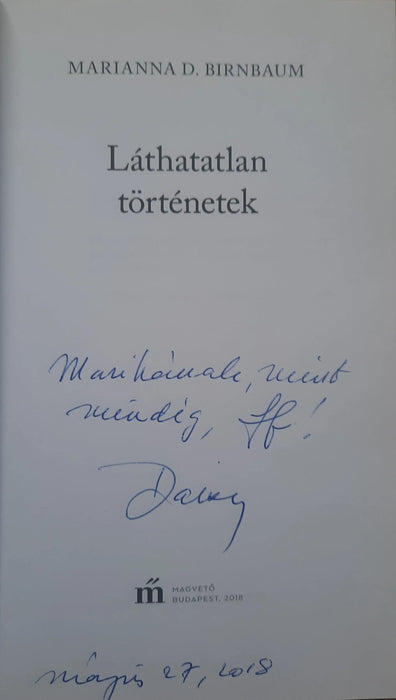 Láthatatlan történetek - Oskola Antikvárium