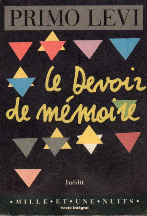Le Devoir de mémoire - Oskola Antikvárium