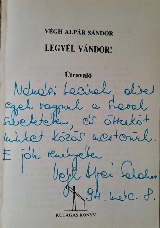 Legyél vándor! - Oskola Antikvárium
