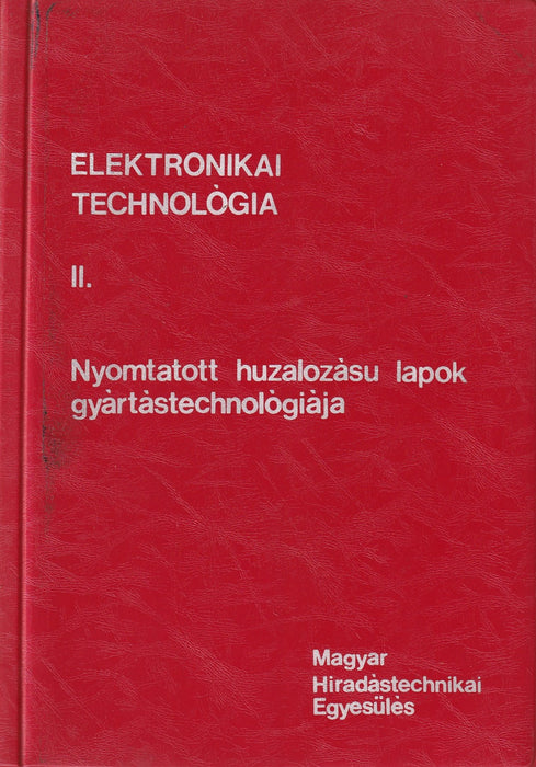 lektronikai technológia II.