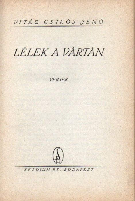 Lélek a vártán - Oskola Antikvárium