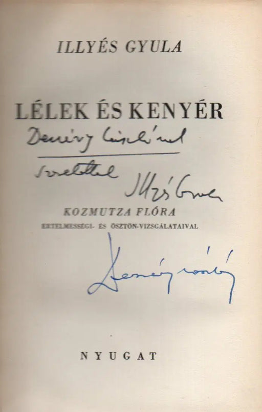 Lélek és kenyér - Oskola Antikvárium