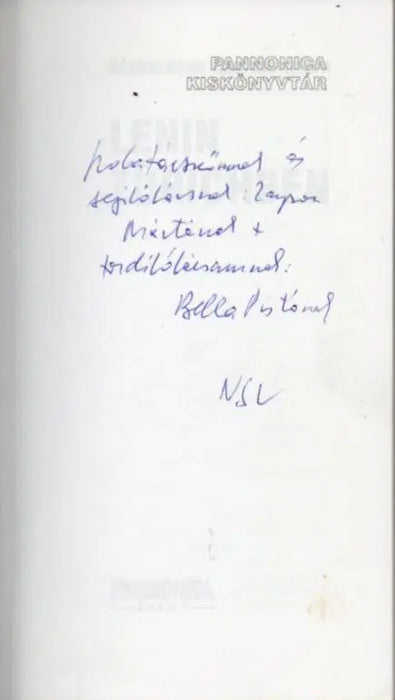 Lenin Zürichben - Oskola Antikvárium