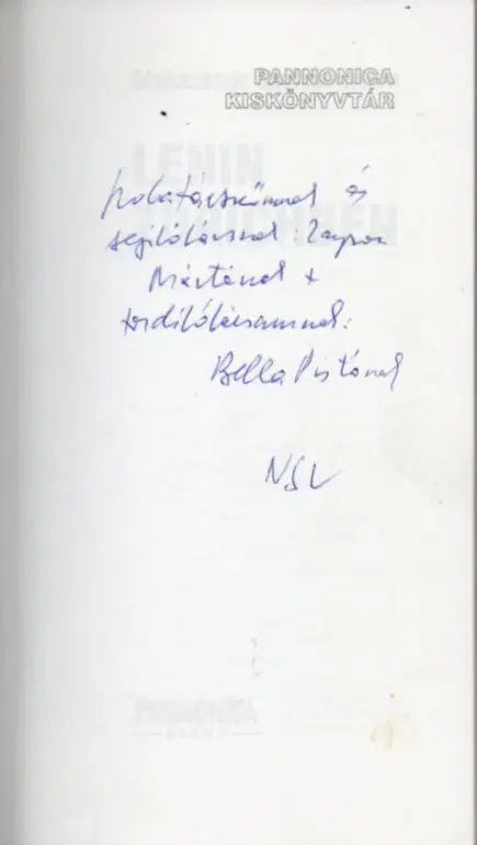 Lenin Zürichben - Oskola Antikvárium