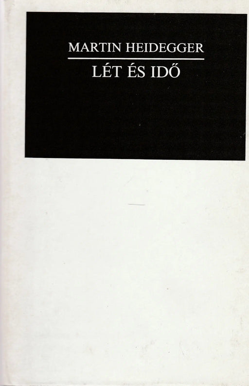 Lét és idő - Oskola Antikvárium