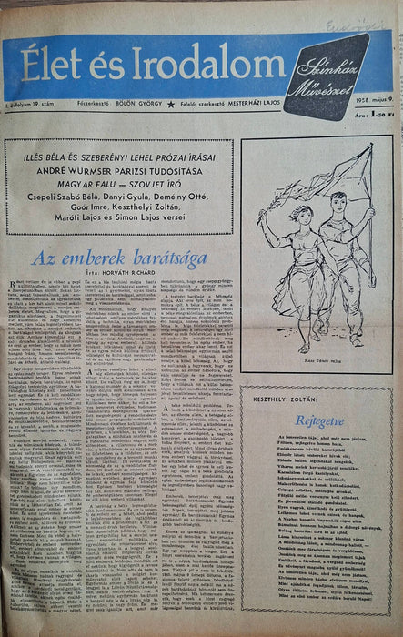 Élet és Irodalom II. évfolyam