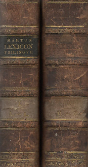 Lexicon trilingue Latino - Hungarico - Germanicum I - II. - Oskola Antikvárium