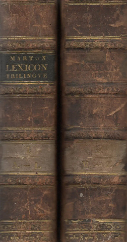 Lexicon trilingue Latino - Hungarico - Germanicum I - II. - Oskola Antikvárium