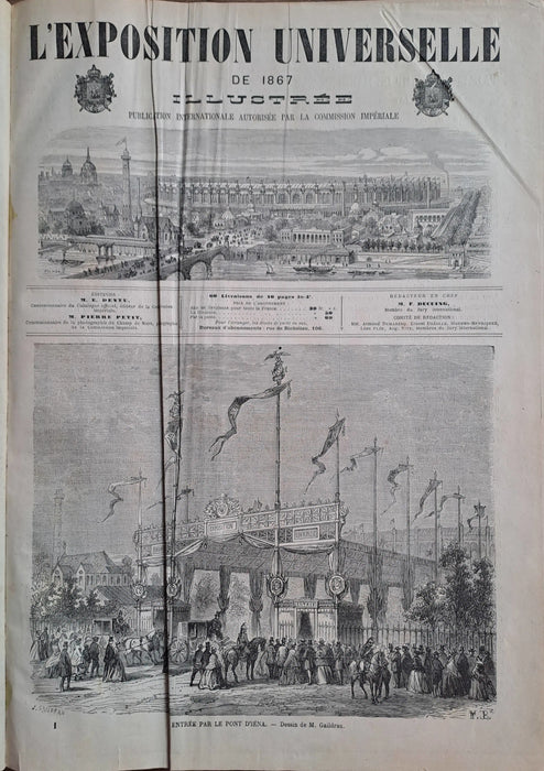 L'Exposition Universelle de 1867 illustrée I - II. - Oskola Antikvárium