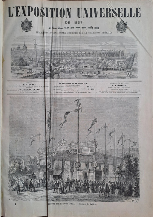 L'Exposition Universelle de 1867 illustrée I - II. - Oskola Antikvárium