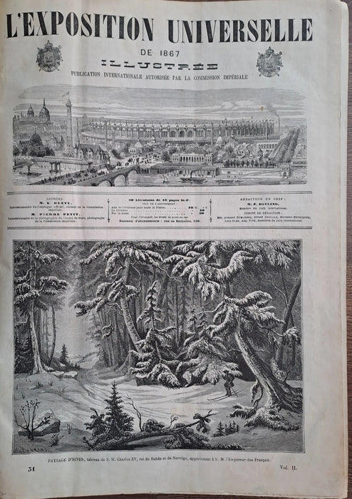 L'Exposition Universelle de 1867 illustrée I - II. - Oskola Antikvárium