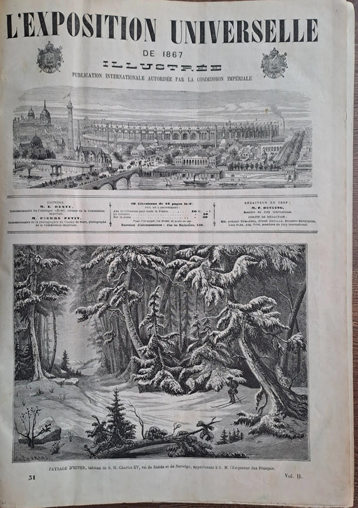 L'Exposition Universelle de 1867 illustrée I - II. - Oskola Antikvárium