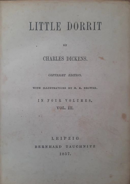 Little Dorrit III - IV. - Oskola Antikvárium