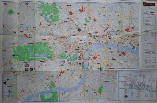 London Map - Oskola Antikvárium