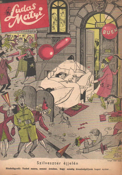 Ludas Matyi XIV. évfolyam 1 - 52. szám 1958 - Oskola Antikvárium