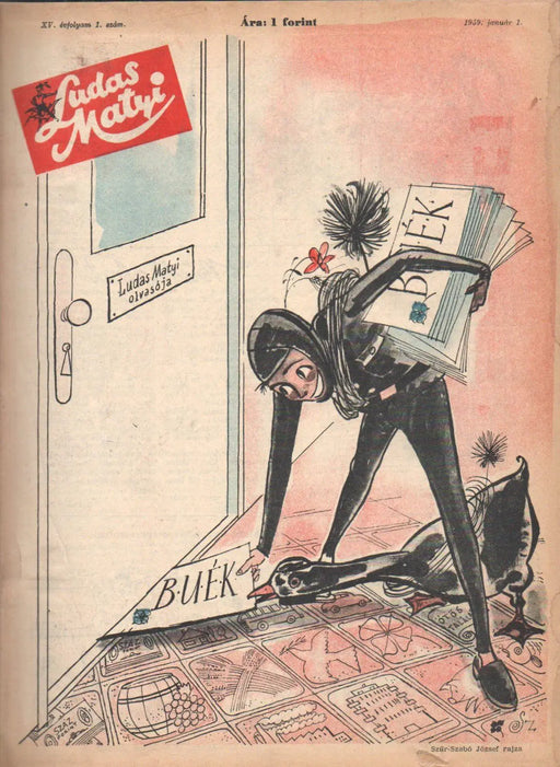 Ludas Matyi XV. évfolyam 1 - 53. szám 1959 - Oskola Antikvárium