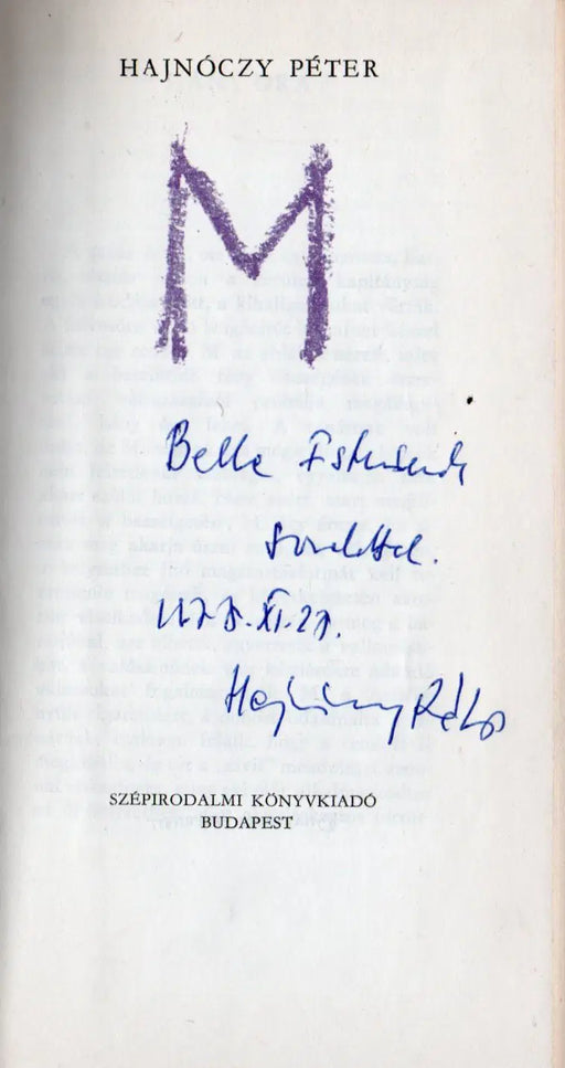 M - Oskola Antikvárium