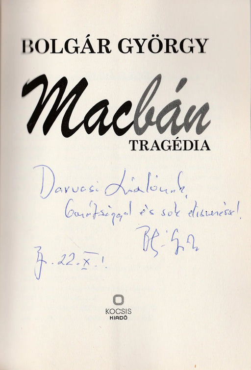 Macbán - Oskola Antikvárium