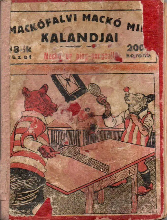 Mackófalvi Mackó Miki kalandjai - Oskola Antikvárium