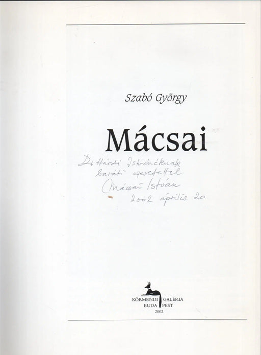 Mácsai - Oskola Antikvárium