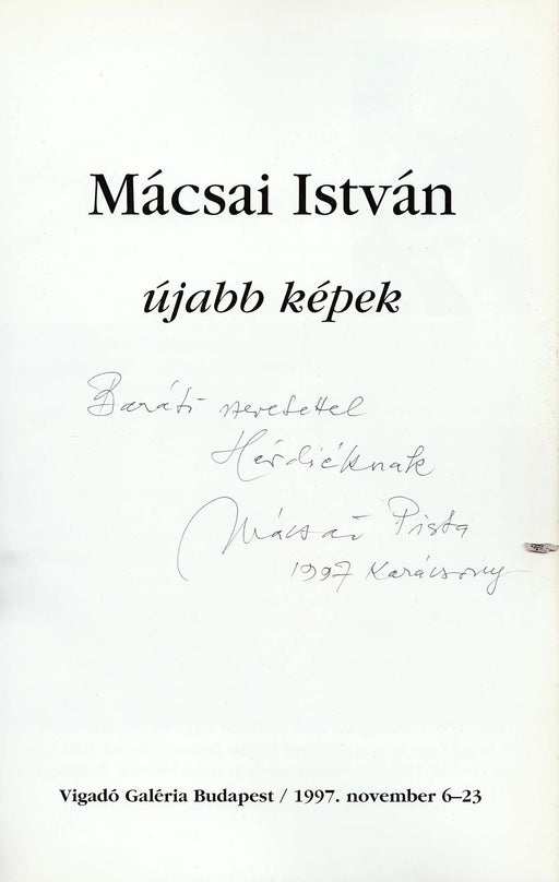Mácsai István - Oskola Antikvárium