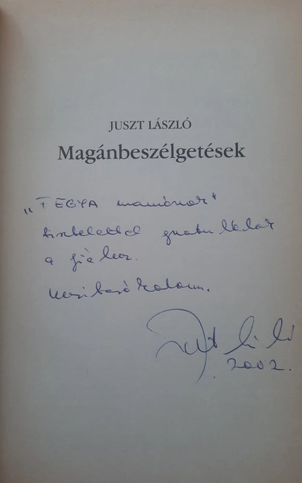 Magánbeszélgetések - Oskola Antikvárium