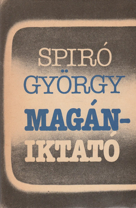 Magániktató - Oskola Antikvárium