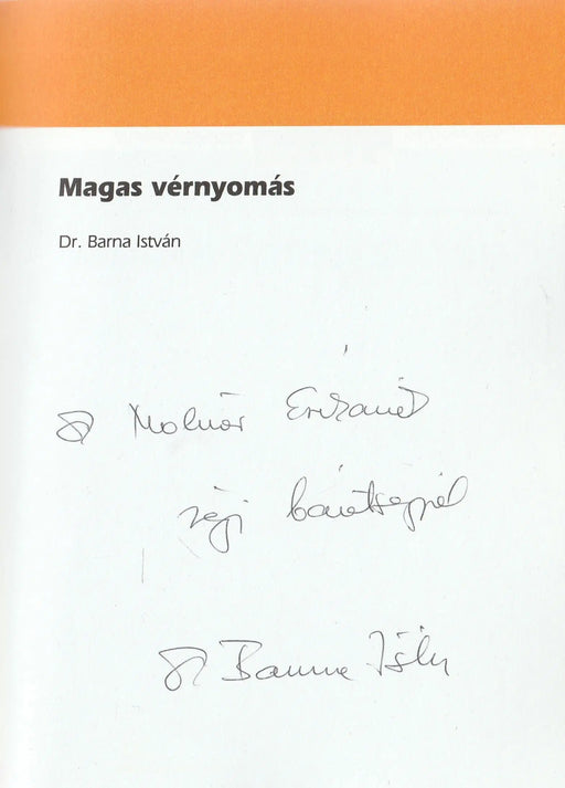 Magas vérnyomás - Oskola Antikvárium