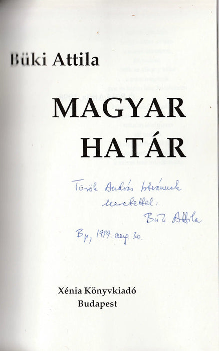 Magyar határ - Oskola Antikvárium