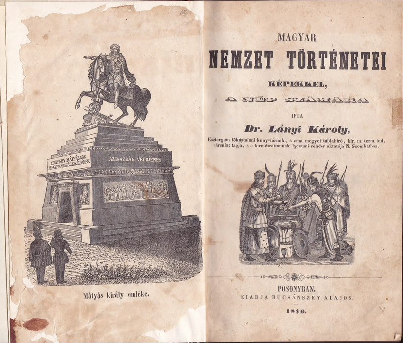Magyar nemzet történetei képekkel, a nép számára - Oskola Antikvárium