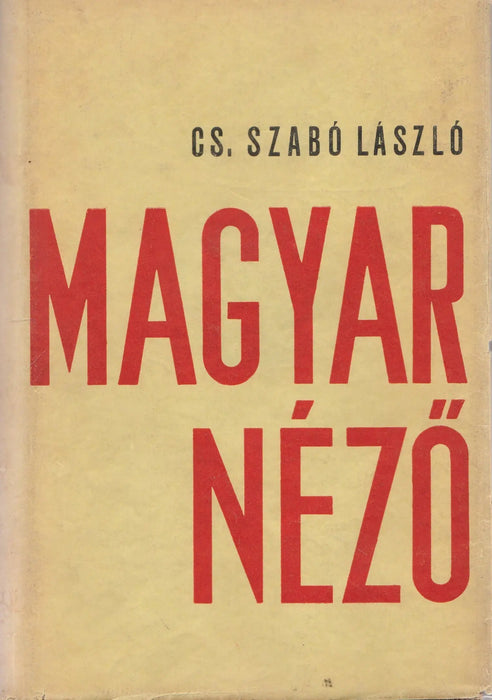 Magyar néző - Oskola Antikvárium
