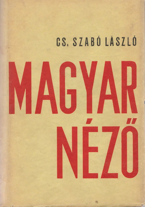 Magyar néző - Oskola Antikvárium